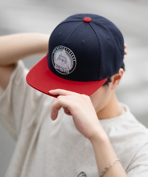 improves（インプローブス）の「バスケットボールロゴストレートキャップ（キャップ・メンズ・ブラック系/ホワイト/ブラック系1/ネイビー系/ブラック/ホワイト系/ホワイト系1・FREE）」の7枚目の写真