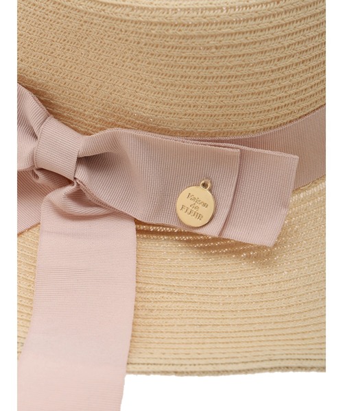 Maison de FLEUR（メゾンドフルール）の「グログランリボンハット（ハット・レディース・ブラック/ピンク・FREE）」の20枚目の写真