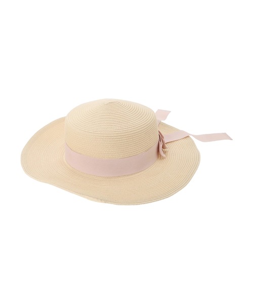 Maison de FLEUR（メゾンドフルール）の「グログランリボンハット（ハット・レディース・ブラック/ピンク・FREE）」の14枚目の写真