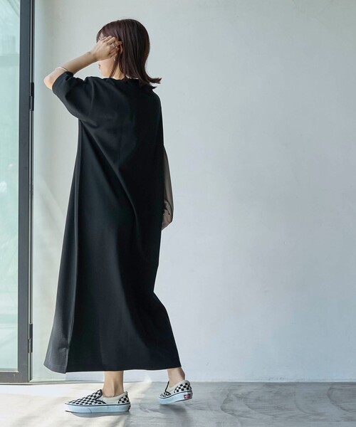 PENNEYS(ぺニーズ)の「PENNEYS(ぺニーズ)別注カノコポロワンピース(ワンピース・レディース・その他3/その他2/オレンジ/ブラック・L/M)」の7枚目の写真