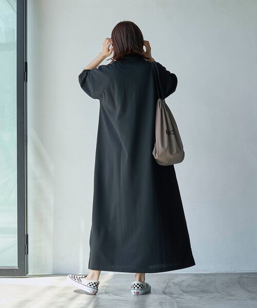 PENNEYS(ぺニーズ)の「PENNEYS(ぺニーズ)別注カノコポロワンピース(ワンピース・レディース・その他3/その他2/オレンジ/ブラック・L/M)」の8枚目の写真