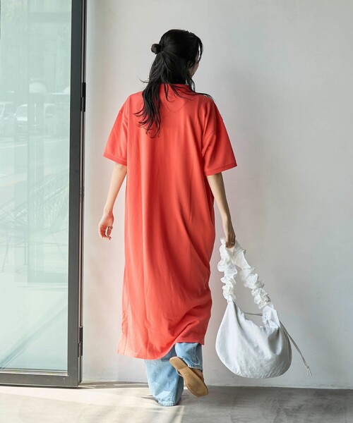 PENNEYS(ぺニーズ)の「PENNEYS(ぺニーズ)別注カノコポロワンピース(ワンピース・レディース・その他3/その他2/オレンジ/ブラック・L/M)」の15枚目の写真
