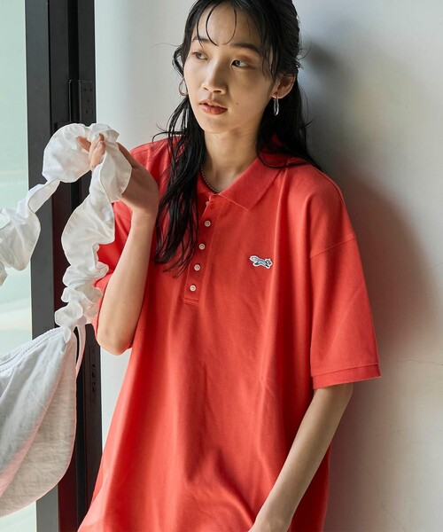PENNEYS(ぺニーズ)の「PENNEYS(ぺニーズ)別注カノコポロワンピース(ワンピース・レディース・その他3/その他2/オレンジ/ブラック・L/M)」の16枚目の写真
