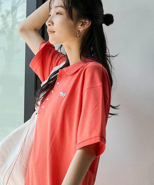 PENNEYS(ぺニーズ)の「PENNEYS(ぺニーズ)別注カノコポロワンピース(ワンピース・レディース・その他3/その他2/オレンジ/ブラック・L/M)」の17枚目の写真