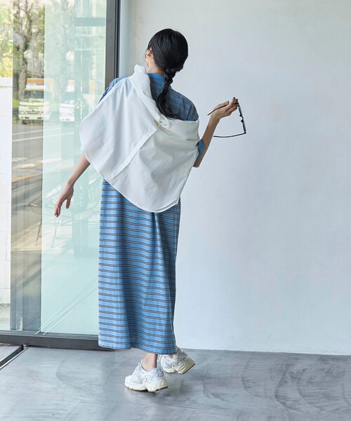 PENNEYS(ぺニーズ)の「PENNEYS(ぺニーズ)別注カノコポロワンピース(ワンピース・レディース・その他3/その他2/オレンジ/ブラック・L/M)」の21枚目の写真