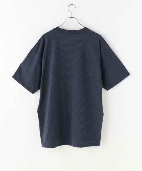 CalCru（カルクルー）の「CalCru Micro-Stripe Tee CAL-001（Tシャツ/カットソー・メンズ・ブラック/グレー/ネイビー・LARGE/X-LARGE）」の4枚目の写真