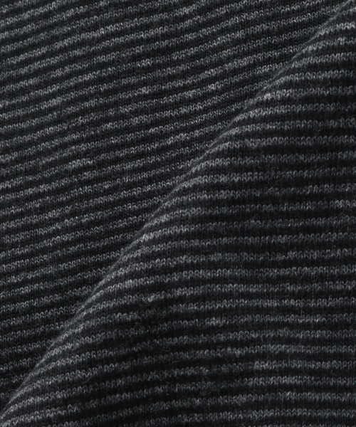 CalCru（カルクルー）の「CalCru Micro-Stripe Tee CAL-001（Tシャツ/カットソー・メンズ・ブラック/グレー/ネイビー・LARGE/X-LARGE）」の12枚目の写真