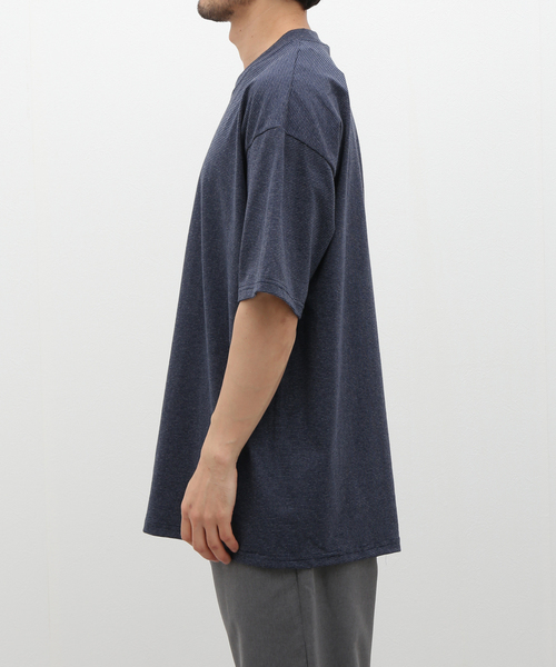CalCru（カルクルー）の「CalCru Micro-Stripe Tee CAL-001（Tシャツ/カットソー・メンズ・ブラック/グレー/ネイビー・LARGE/X-LARGE）」の16枚目の写真