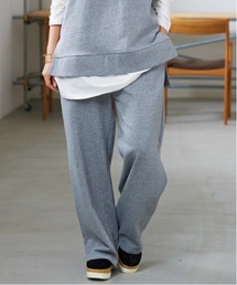 No one knows（ノーワンノーズ）の「ワイドスウェットパンツ（スウェットパンツ）」