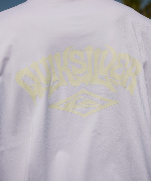 Quiksilver(クイックシルバー)の「【ZOZOTOWN限定アイテム】QS LOGO SETUP KIDS/クイックシルバーキッズ半袖ラッシュガード&バギーショーツ上下セットアップ(水着)(ラッシュガード・キッズ・ホワイト/ブラック・160/150/140)」の18枚目の写真