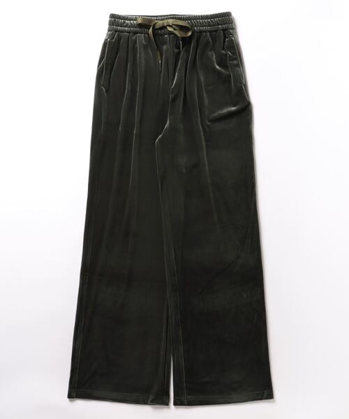 DECADE CLASSIC(ディケイド クラシック)の「【DECADE CLASSIC】ベロア ワイドパンツ(その他パンツ・レディース・グリーン/チョコ・LARGE/X-LARGE/MEDIUM)」の13枚目の写真