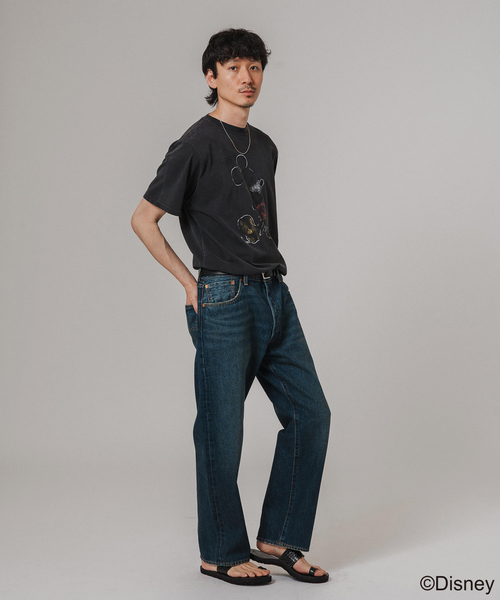REMI RELIEF / 別注 HARD SP加工　Mickey Mouse エディフィス EDIFICE REMI RELIEF 別注 HARD SP加工 Tシャツ