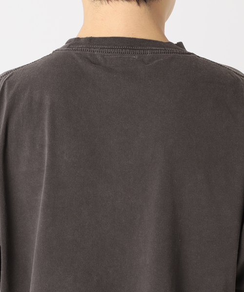 REMI RELIEF(レミレリーフ)の「REMI RELIEF 別注 HARD SP加工 Tシャツ(MICKEY MOUSE)(Tシャツ/カットソー・メンズ・グリーン/ネイビー/ブラック/ライトグレー/ホワイト・LARGE/MEDIUM/X-LARGE)」の16枚目の写真