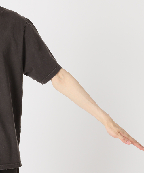 REMI RELIEF(レミレリーフ)の「REMI RELIEF 別注 HARD SP加工 Tシャツ(MICKEY MOUSE)(Tシャツ/カットソー・メンズ・グリーン/ネイビー/ブラック/ライトグレー/ホワイト・LARGE/MEDIUM/X-LARGE)」の18枚目の写真