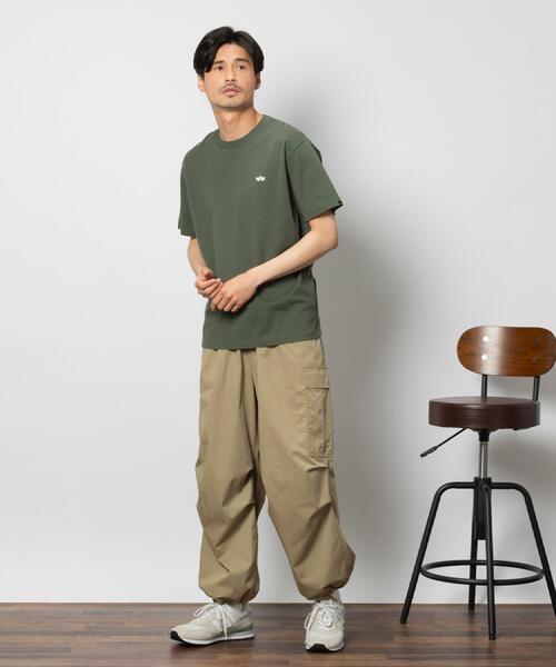 ALPHA_(アルファ)の「ALPHA(アルファ)バックプリントTシャツ(Tシャツ/カットソー・メンズ・ブラック/ホワイト/グリーン・L/XL/M)」の22枚目の写真
