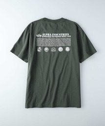 ALPHA(アルファ)バックプリントTシャツ