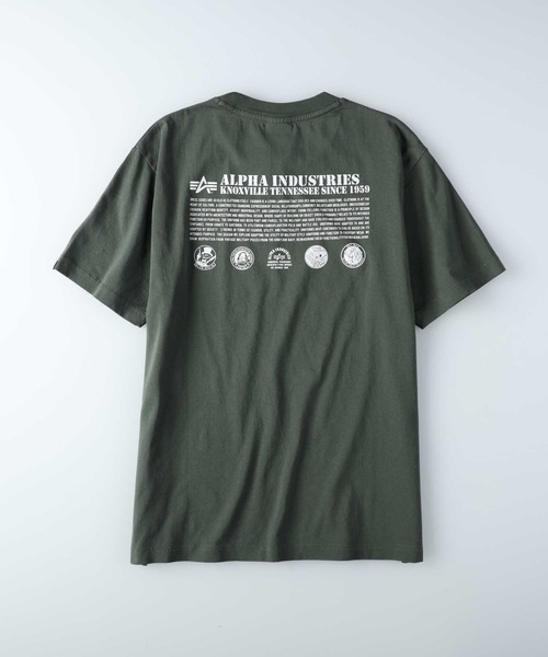 ALPHAICON アルファアイコン バイカラー Tシャツ ブルー×イエロー