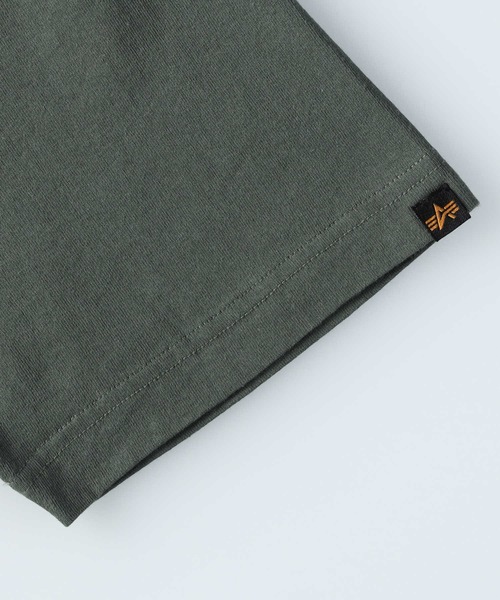 ※ALPHA（アルファ）の「【ALPHA】ＡＬＰＨＡバックプリントＴ（Tシャツ/カットソー・メンズ・ブラック/ホワイト/グリーン・L/XL/M）」の6枚目の写真