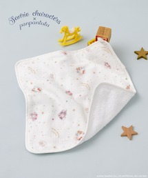 panpantutu（パンパンチュチュ）の「コットンガーゼハンカチ(ループ付)（ハンカチ/ハンドタオル・キッズ）」