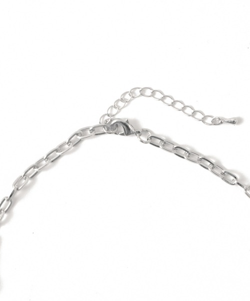 Figments（フィグメンツ）の「クロスチェーンネックレス（ネックレス・レディース・シルバー・FREE）」の3枚目の写真