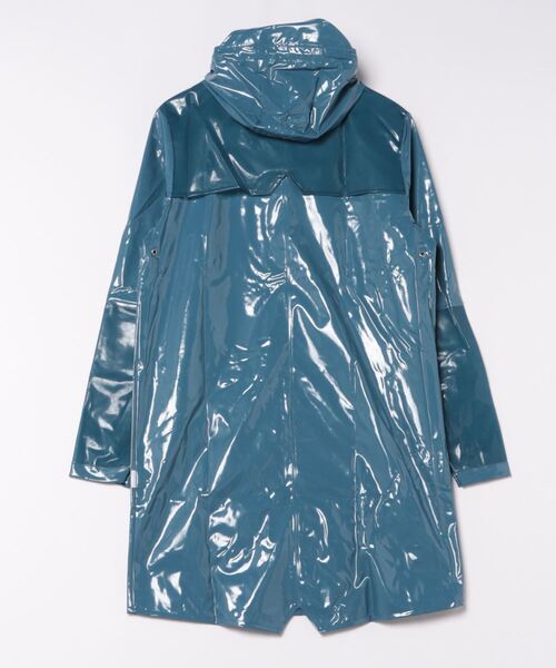 RAINS(レインズ)の「LTD LONG JACKET(レインコート/ポンチョ・レディース・グリーン/ブルー・X-SMALL/XX-SMALL)」の14枚目の写真