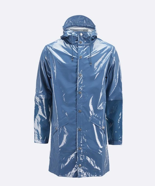 RAINS(レインズ)の「LTD LONG JACKET(レインコート/ポンチョ・レディース・グリーン/ブルー・X-SMALL/XX-SMALL)」の7枚目の写真