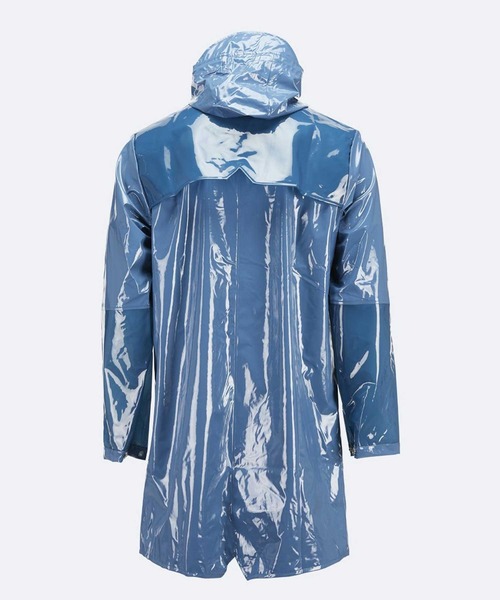 RAINS(レインズ)の「LTD LONG JACKET(レインコート/ポンチョ・レディース・グリーン/ブルー・X-SMALL/XX-SMALL)」の8枚目の写真