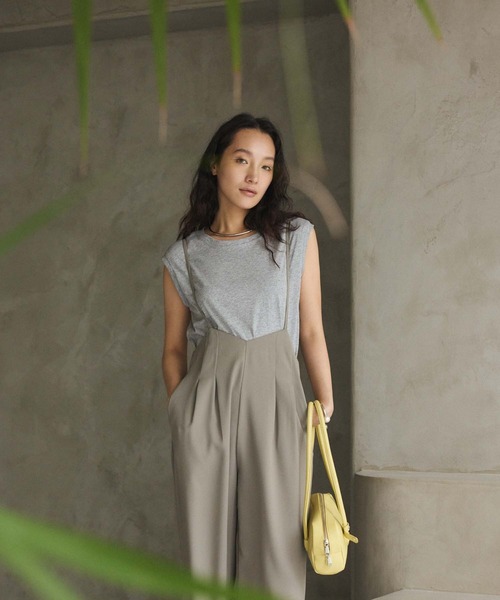 キャミソールデザインオールインワンパンツ（つなぎ