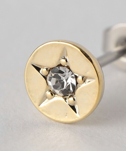BEAUTY&YOUTH UNITED ARROWS(ビューティーアンドユースユナイテッドアローズ)の「スターモチーフ ピアス(ピアス(両耳用)・レディース・ゴールド・FREE)」の3枚目の写真