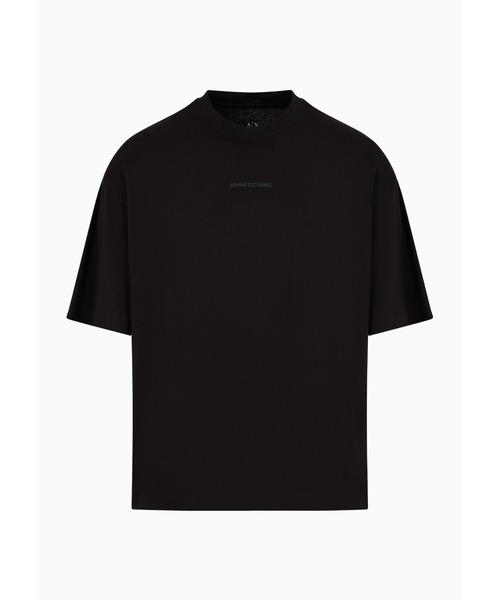 Emporio Armani★半袖 クルーネック ロゴ トップス Tシャツ★黒 EMPORIO ARMANI エンポリオ アルマーニ Tシャツ 半袖 クルー