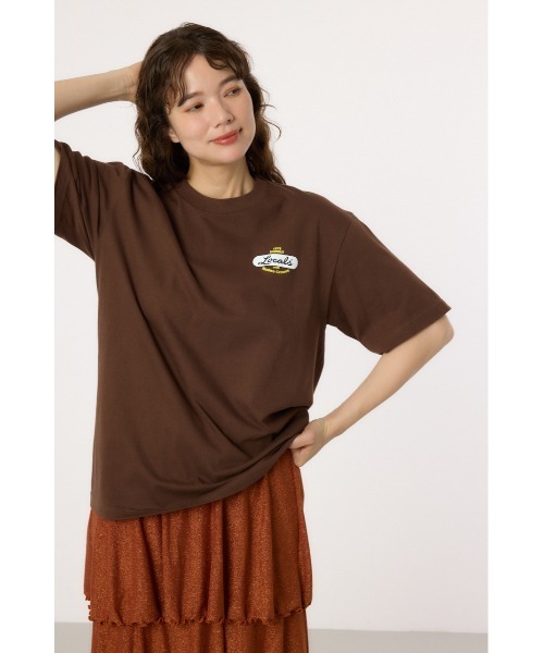 RODEO CROWNS WIDE BOWL(ロデオクラウンズワイドボウル)の「LOCALS x RCS Tシャツ(Tシャツ/カットソー・レディース・ブラウン/ブラック/オフホワイト・MEDIUM/LARGE)」の20枚目の写真