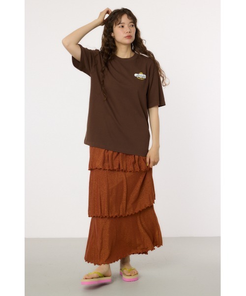 RODEO CROWNS WIDE BOWL(ロデオクラウンズワイドボウル)の「LOCALS x RCS Tシャツ(Tシャツ/カットソー・レディース・ブラウン/ブラック/オフホワイト・MEDIUM/LARGE)」の19枚目の写真