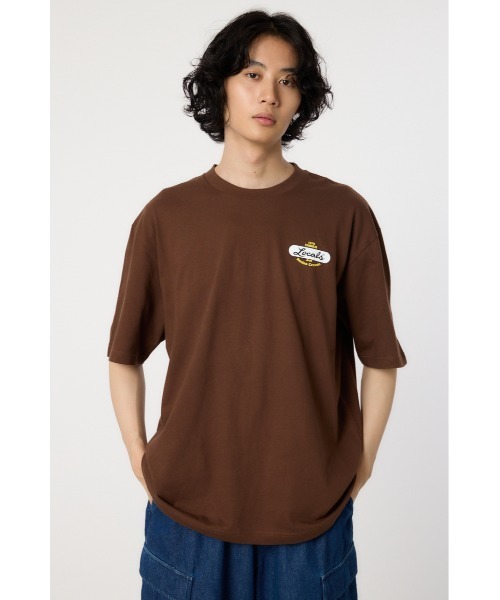 RODEO CROWNS WIDE BOWL(ロデオクラウンズワイドボウル)の「LOCALS x RCS Tシャツ(Tシャツ/カットソー・レディース・ブラウン/ブラック/オフホワイト・MEDIUM/LARGE)」の15枚目の写真