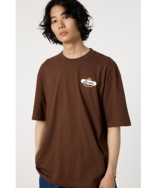 RODEO CROWNS WIDE BOWL(ロデオクラウンズワイドボウル)の「LOCALS x RCS Tシャツ(Tシャツ/カットソー・レディース・ブラウン/ブラック/オフホワイト・MEDIUM/LARGE)」の14枚目の写真