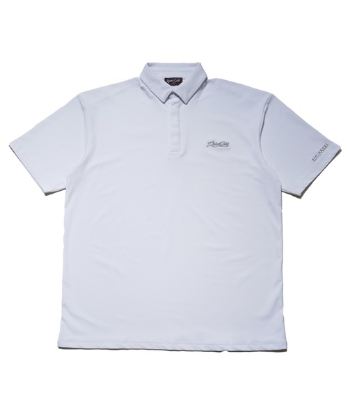 BENCH AT THE GREENE GOLF(ベンチアットザグリーンゴルフ)の「《QUIET GOLF》QG Tech Golf Shirts/ゴルフウェア カノコ効生地 消臭・速乾・接触冷感(ポロシャツ・メンズ・ブラック/ネイビー/ホワイト・LARGE/X-LARGE/MEDIUM)」の15枚目の写真