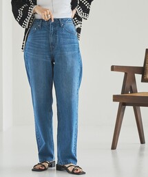 デニムストレートパンツ