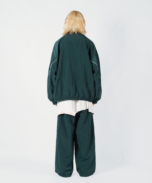 Wizzard（ウィザード）の「Wizzard ウィザード / CUT OFF TRACK JACKET セットアップカットオフトラックジャケット ジャージ / W24AW-BL040（ナイロンジャケット・メンズ・パープル/ブラック/ブルー・2）」の7枚目の写真