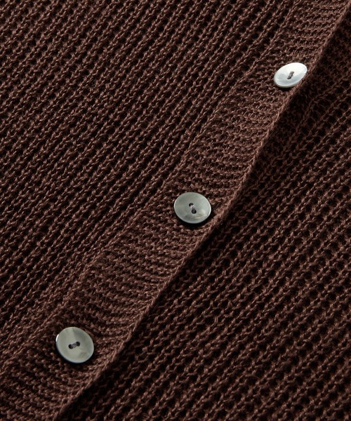 BARNYARDSTORM（バンヤードストーム）の「BARNYARDSTORM / リネンニットベスト / ハンドウォッシャブル（ニット/セーター・レディース・ブラウン/グリーン/ブラック・FREE）」の13枚目の写真