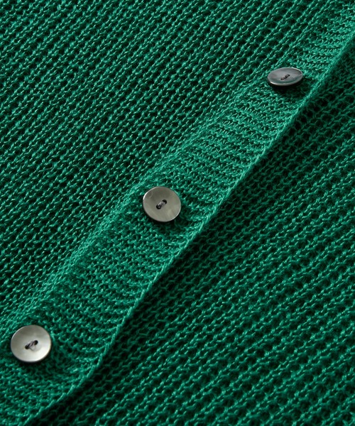 BARNYARDSTORM（バンヤードストーム）の「BARNYARDSTORM / リネンニットベスト / ハンドウォッシャブル（ニット/セーター・レディース・ブラウン/グリーン/ブラック・FREE）」の15枚目の写真