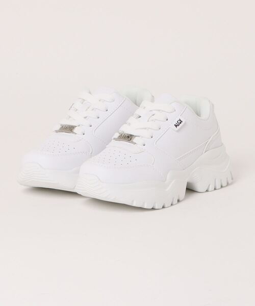 algy(アルジー)の「ALGY / ナチュラル ボリュームスニーカー(スニーカー・キッズ・ブラック/ホワイト・20.0cm/21.0cm/22.0cm/23.0cm/24.0cm)」の11枚目の写真
