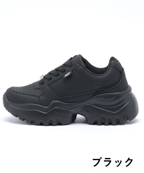 algy(アルジー)の「ALGY / ナチュラル ボリュームスニーカー(スニーカー・キッズ・ブラック/ホワイト・20.0cm/21.0cm/22.0cm/23.0cm/24.0cm)」の9枚目の写真