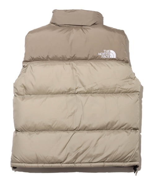 THE NORTH FACE(ザノースフェイス)の「THE NORTH FACE Nuptse Vest / ザ・ノース・フェイス ヌプシ ベスト(ダウンベスト・レディース・グレー・S/M/L)」の2枚目の写真