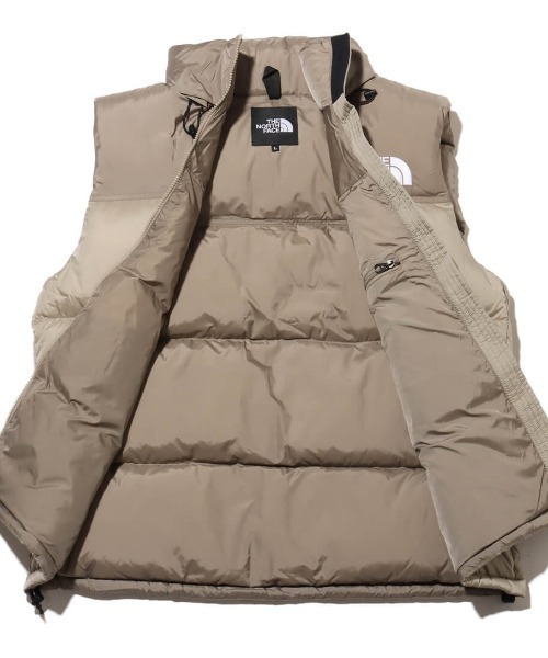 THE NORTH FACE(ザノースフェイス)の「THE NORTH FACE Nuptse Vest / ザ・ノース・フェイス ヌプシ ベスト(ダウンベスト・レディース・グレー・S/M/L)」の3枚目の写真