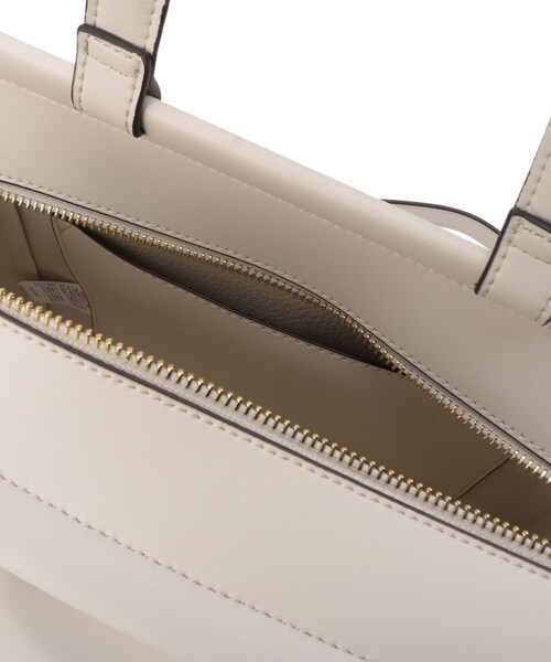 ESPERANZA（エスペランサ）の「★＼ガバッと開く／ダブルフラップ2WAYハンドバッグ（ハンドバッグ・レディース・アイボリー/ブラック/ダークブラウン・FREE）」の15枚目の写真