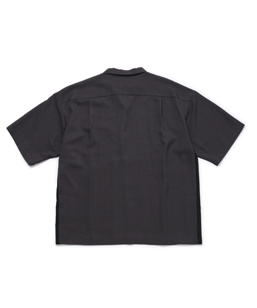  j.n.r.d（ジェー・エヌ・アール・ディー）の「【セットアップ対応】j.n.r.d/ミックスカラートロラインハーフスリーブシャツ（シャツ/ブラウス・メンズ・グレー/オリーブ/ブラック・L/LL/M）」の4枚目の写真