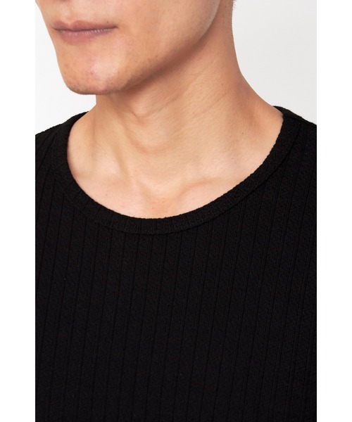 【セール】ZERO by TORNADO MART∴ジグザグストライプリンクス長袖カットソー（Tシャツ/カットソー）｜TORNADO MART（トルネードマート）