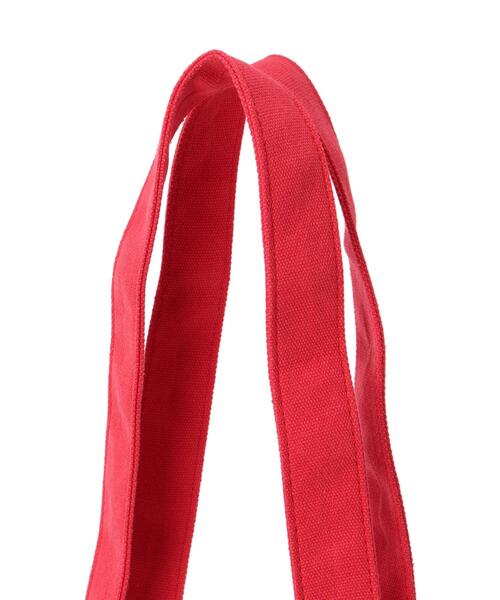 ehka sopo（エヘカソポ）の「キャンバスハート型バッグ（ハンドバッグ・レディース・ブラック/レッド/キナリ・F）」の18枚目の写真