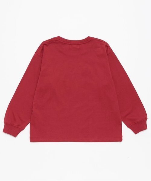 XLARGE KIDS（エクストララージキッズ）の「スケボー恐竜長袖Tシャツ（Tシャツ/カットソー・キッズ・ホワイト/ブラック/エンジ・120cm/130cm/140cm/80ｃｍ/90cm/110cm/100cm）」の4枚目の写真