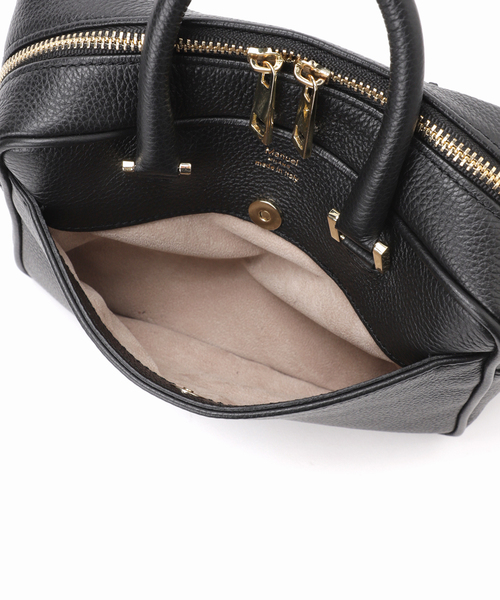 IENA（イエナ）の「《追加》Manuel MILANO/マニュエルミラノ 別注 レザーバッグ MIDI（ハンドバッグ・レディース・ブラウン/ベージュ系その他/ボルドー/ブラック・FREE）」の13枚目の写真