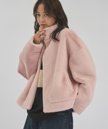 MERLOT | ファーショートブルゾン(ブルゾン)